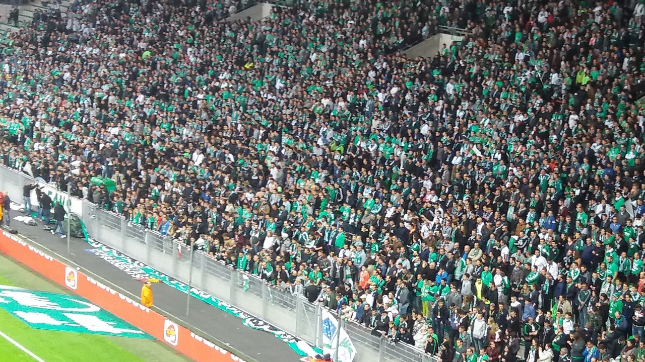 GF38-ASSE : Un Millier De Supporters Stéphanois à Grenoble Lundi