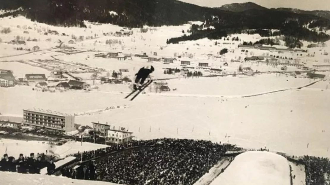 Autrans : le tremplin de saut des JO de Grenoble réinauguré après sa rénovation