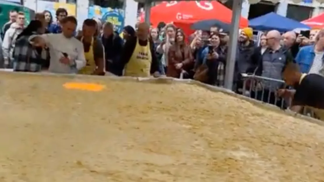 Grenoble : le record du monde de la plus grande tartiflette battu !