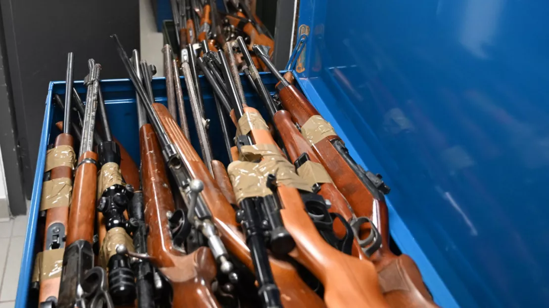 Isère : plus de 2000 armes rendues dans le cadre de la collecte nationale