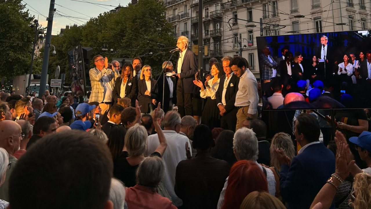 "Coup d'envoi du changement" : 1500 Grenoblois r&eacute;unis autour d'Alain Carignon