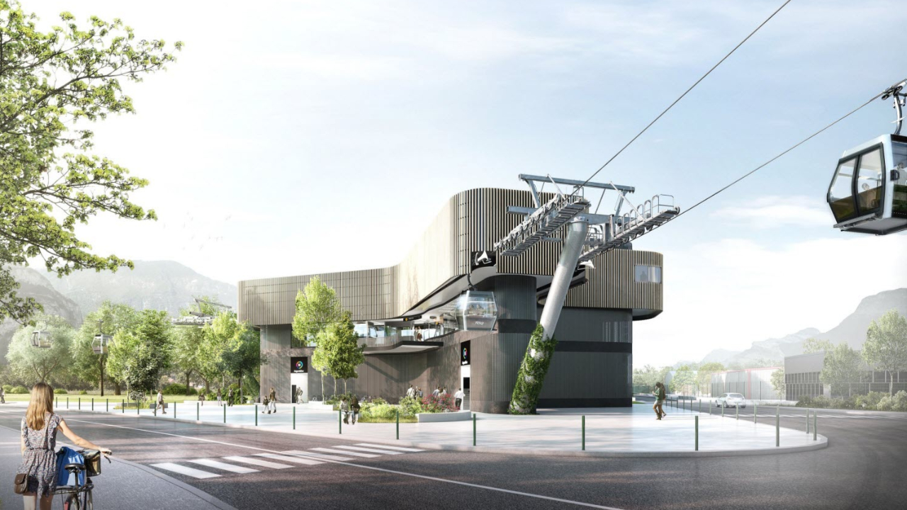 Fontaine : une centaine d'opposants au Métrocâble ont manifesté Fontaine : une centaine d'opposants au Métrocâble ont manifesté