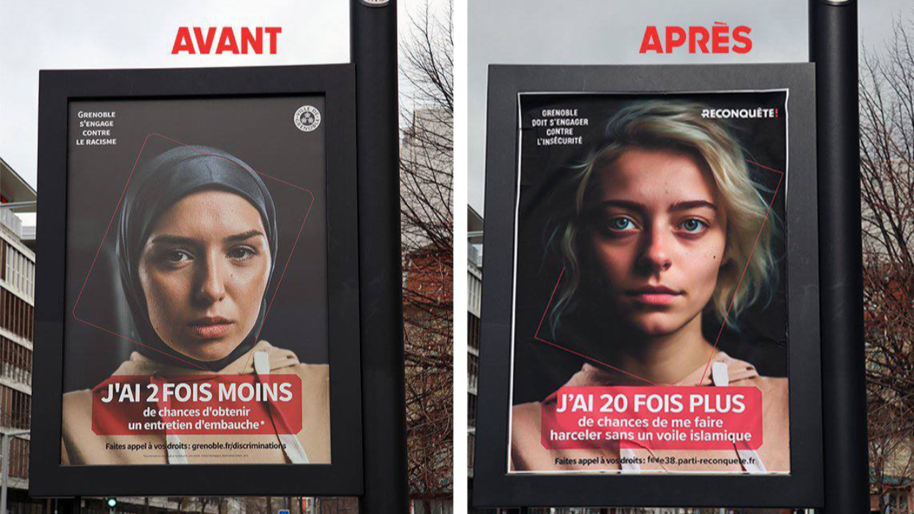 La Ville de Grenoble va facturer l’affichage sauvage à Reconquête La Ville de Grenoble va facturer l’affichage sauvage à Reconquête