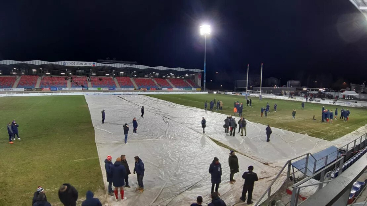 Terrain gel&eacute;, match report&eacute; : Aurillac finalement sanctionn&eacute; pour ne pas avoir pu affronter le FCG